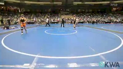 140 lbs Round Of 16 - Elijah Peterson, Anadarko vs James Hartley, Vinita Kids Wrestling