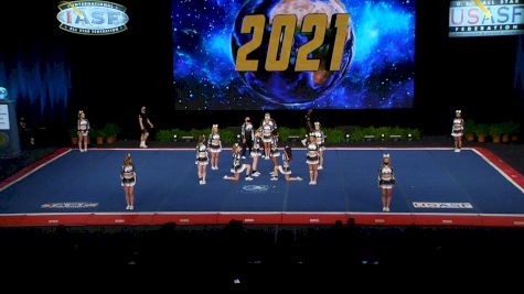 Lunar Viper Allstars - Eclipse [2021 L6 Senior Open Small Coed Semis] 2021 The Cheerleading Worlds