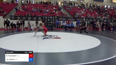 55 kg Cons 8 #2 - Brayden Teunissen, Relentless Training Center vs Dale Corbin, Wisconsin