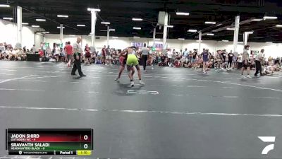 106 lbs Round 4 (6 Team) - Jadon Shird, Outsiders WC vs Sravanth Saladi, Headhunters Black