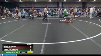 88 lbs Round 1 (8 Team) - John Woodall, Doughboys vs Graydon Martin, Virginia Team Predator