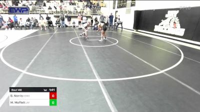 105 lbs Quarterfinal - Bristol Norris, Edmond North Girls HS vs Mikenna Moffett, Jay High School