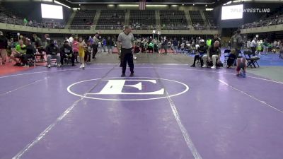 74 lbs Round Of 16 - David Hildebrandt, Sicklerville vs Journee Duffy, Milford