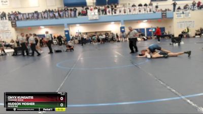 138 lbs Cons. Round 6 - Onyx Kunsaitis, Thunder Ridge vs Hudson Mosher, Ridgeline