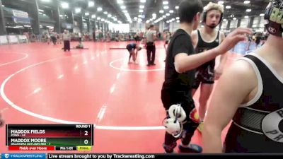 96 lbs Rd# 4- 2:00pm Friday Final Pool - Stetson Gabel, POWA vs Briar Campo, Oklahoma Outlaws Red