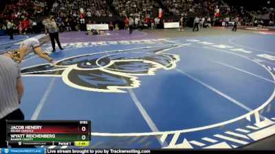 Champ. Round 1 - Wyatt Reichenberg, Banner County vs Jacob Henery, Neligh-Oakdale