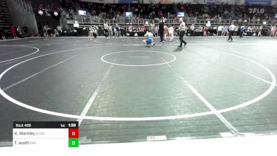 143 lbs Round Of 16 - Kaden Markley, Blue Valley SW vs Tristan Scott, Rayne Wrestling Club