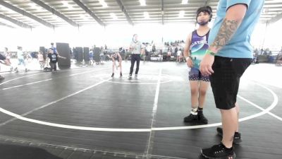 90 kg Rr Rnd 2 - Benjamin Higgins, Tucson Cyclones vs Izaiah Trujillo, Kingdom Wrestling Club