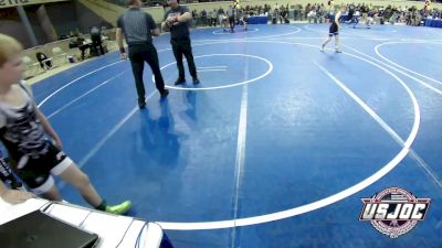 85 lbs Consi Of 16 #2 - Keagan Ashford, R.A.W. vs Kamdyn Smith, F-5 Grappling