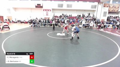 175 lbs Round Of 16 - Charlie Maraganis, Tyngsborough/Dracut vs Drew Bartucca, Norwood