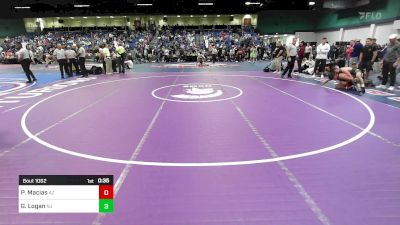 150 lbs Consi Of 8 #1 - Pablo Macias, AZ vs Gabriel Logan, NJ