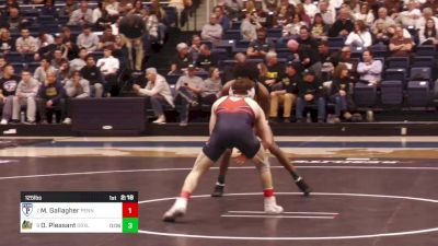 125 lbs Consi Of 8 #2 - Max Gallagher, Pennsylvania vs Desmond Pleasant, Drexel