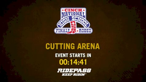 Full Replay - National High School Rodeo Association Finals: RidePass PRO - Cutting - Jul 18, 2019 at 8:45 PM EDT