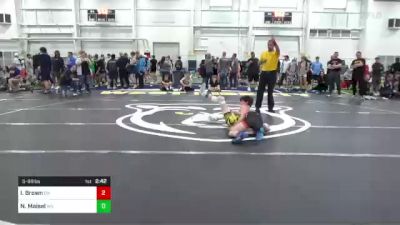 S-96 lbs Consi Of 8 #2 - Isaac Brown, OH vs Nicholas Maisel, WV