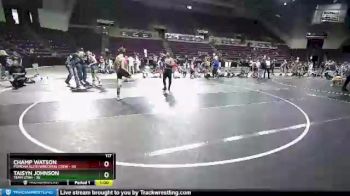 117 lbs Round 1 (10 Team) - Taisyn Johnson, Team Utah vs Champ Watson, Pomona Elite/Wrecking Crew