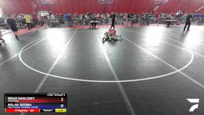 138 lbs Cons. Round 4 - Briar Naglosky, Wisconsin vs Nolan Skebba, Team Nazar Training Center