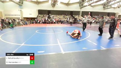 200-J lbs Quarterfinal - Ivan Yaltukhovskyi, Revolution Wrestling Club vs Derek Hernandez, GIFPH WRESTLING