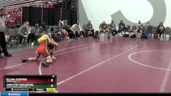 105 lbs Round 2 (8 Team) - Elijah Scriven, Legacy Red vs Preston Waughtel, Death Squad Wrest (IN)