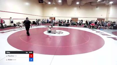 60 kg Cons 32 #2 - Jonah Paulino, Fitchburg Wrestling vs John Alden, Nebraska