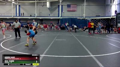 80 lbs Round 2 (8 Team) - Roc Fabri, Kraken vs Aiden Nam, Terps East Coast Elite