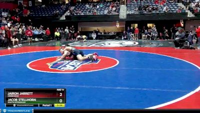 6A-126 lbs Cons. Round 3 - Jacob Stellhorn, South Effingham vs Jairon Jarrett, Creekview