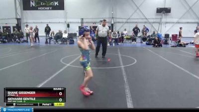 52 lbs Round 1 (4 Team) - Casen Taff, Grit Mat Club vs John Ryan, Attack