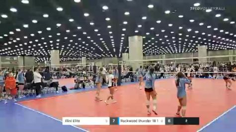 Illini Elite vs Rockwood thunder 18 1 - 2022 JVA World Challenge presented by Nike - Expo Only