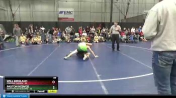 135 lbs Round 2 (6 Team) - Will Kirkland, Montana Maroon vs Paxton Nedved, South Dakota Blizzard