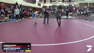 16U-9 lbs Round 3 - Tyrone Parrow, Waterloo East vs Garren Christiansen, Dubuque Wrestling Club