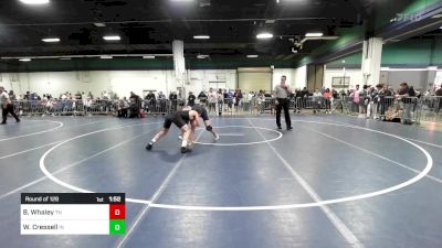 165 lbs Round Of 128 - Briar Whaley, TN vs Waylon Cressell, IN