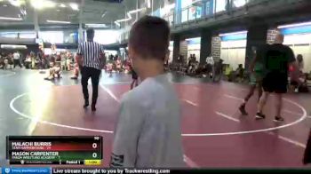 90 lbs Round 3 (10 Team) - Mason Carpenter, Panda Wrestling Academy vs Malachi Burris, Team Hammerhouse