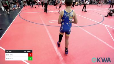 90 lbs Semifinal - Slayden Hunt, Prodigy Wrestling vs Jaxton Thompson, Newkirk Takedown