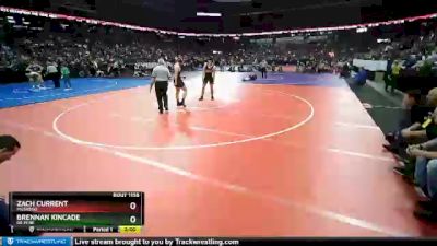 D1-195 lbs Quarterfinal - Brennan Kincade, De Pere vs Zach Current, Muskego