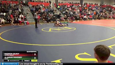 125 B Quarterfinal - Alannah Mahoney, Solon vs Madison Gilroy, Central DeWitt