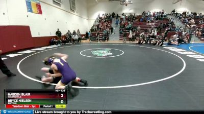 126 lbs Cons. Round 2 - Bryce Nielsen, Buffalo vs Haeden Blair, Thermopolis