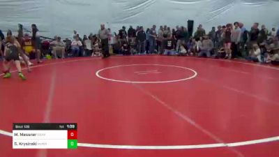 90 lbs Round Of 16 - Mason Messner, Denver vs Shay Krysinski, Munhall