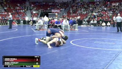 1A-165 lbs Quarterfinal - John McGill, Colfax-Mingo vs Bode Stanley, Interstate 35