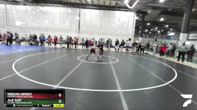 109 lbs Quarterfinal - Keegan Hersey, Hickory Wrestling Club vs Alif Rafi, Lil Bro Wrestling Club