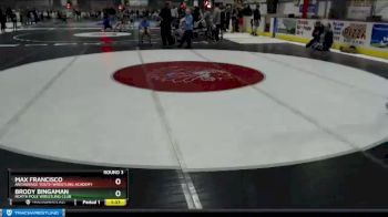 90-99 lbs Round 3 - Max Francisco, ANCHORAGE YOUTH WRESTLING ACADEMY vs Brody Bingaman, NORTH POLE WRESTLING CLUB
