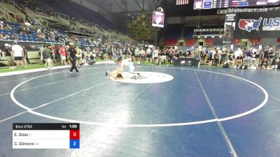 138 lbs Cons 16 #2 - Evan Gosz, Illinois vs Cael Gilmore, Ohio