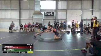 195 lbs Round 4 (6 Team) - Lane Kiser, Elite Athletic Club DZ vs Jackson Fox, Indiana Outlaws 2