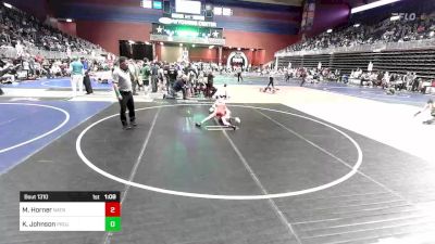 65 lbs Quarterfinal - Maddox Horner, Natrona Colts WC vs Kyler Johnson, Project Wrestling