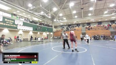 215 lbs Cons. Round 3 - Jaxon Smith, Chaparral vs Ahak Rodriguez, Rancho Buena Vista