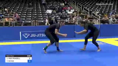 JOY ANN PENDELL vs YANELISA REYES 2021 World IBJJF Jiu-Jitsu No-Gi Championship