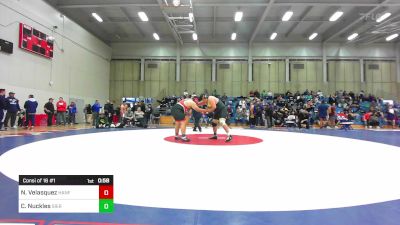 287 lbs Consi Of 16 #1 - Neftali Velasquez, Hanford vs Case Nuckles, Sierra Pacific HS