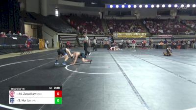 125 lbs Round Of 16 - Mark Zavatkay, Springfield Tech CC vs Shay Horton, Thomas More