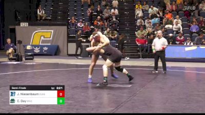 285 lbs Semifinal - Jonah Niesenbaum, Duke vs Cory Day, Binghamton