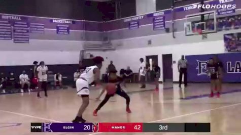 Replay: Manor vs Elgin | Jan 7 @ 7 PM