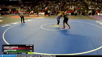 Semifinal - Dawson Raabe, Pierce vs Markey Hinrichs, Fillmore Central