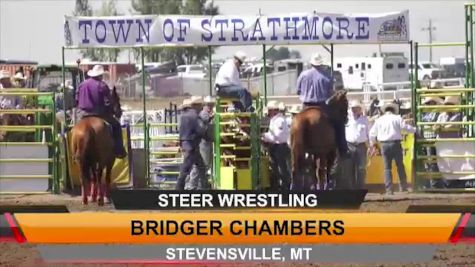 Best Of: Steer Wrestling At The 2018 Strathmore Stampede